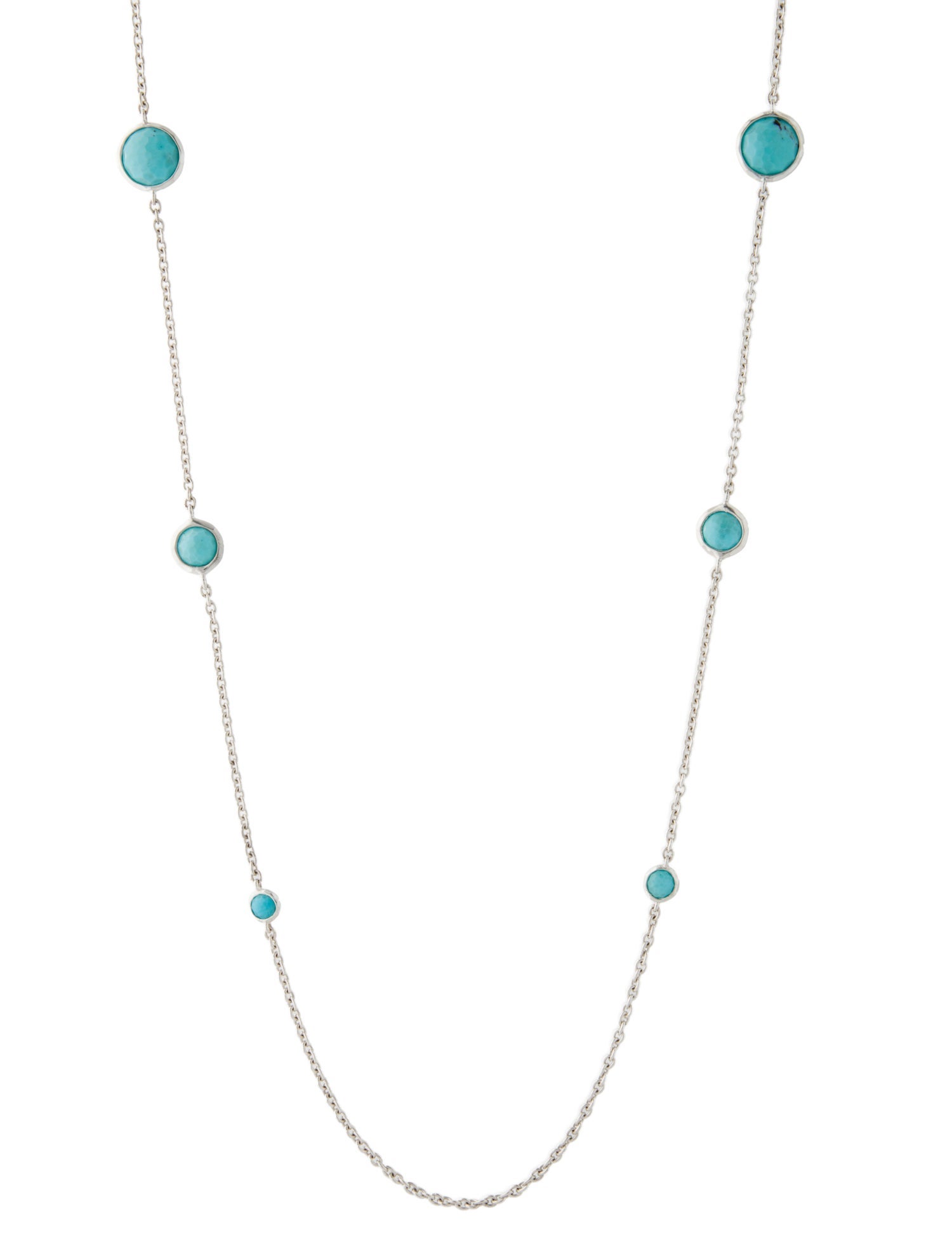 Ippolita Turquoise Lollipop Station Necklace
